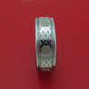 Tungsten Ring with Celtic Pattern Custom Made Band