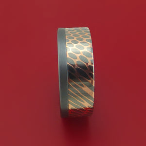 Tantalum and Superconductor Ring Custom Made Band