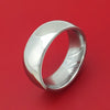 Titanium Ring with Damascus Steel Sleeve