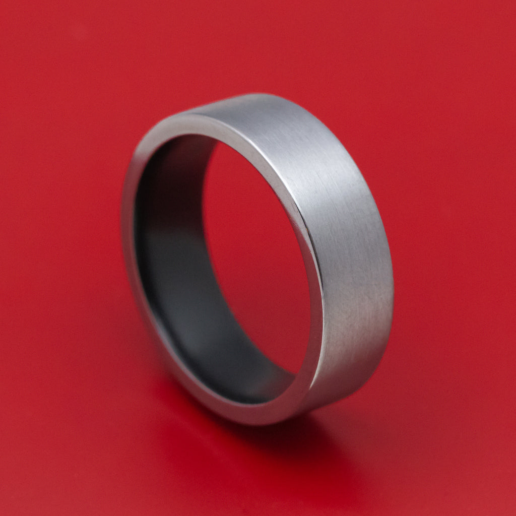 Tantalum Ring with Cerakote Sleeve