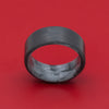 Carbon Fiber Ring with Silver Texalium Sleeve