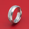 14K Gold and Lab Diamond Eternity Ring Custom Made