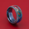 Kuro-Ti and DiamondCast Inlay Ring Custom Made