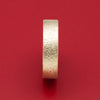 14K Gold and DiamondCast Sleeve Ring Custom Made