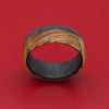 Carbon Fiber and Whiskey Barrel Wood Ring