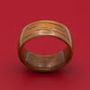 Solid Koa Wood Ring Handmade Band