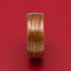 Solid Koa Wood Ring Handmade Band
