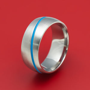 Titanium and Cerakote Ring Custom Made Band