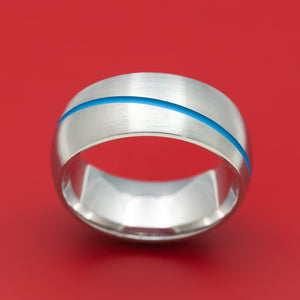 Titanium and Cerakote Ring Custom Made Band