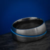 Titanium and Cerakote Ring Custom Made Band