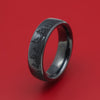 Black Titanium Pine Tree Ring