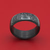 Carbon Fiber Ring with Galaxy Glow Inlay Meteorite Band