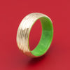 14K Gold and Juma Sleeve Ring Custom Made Band