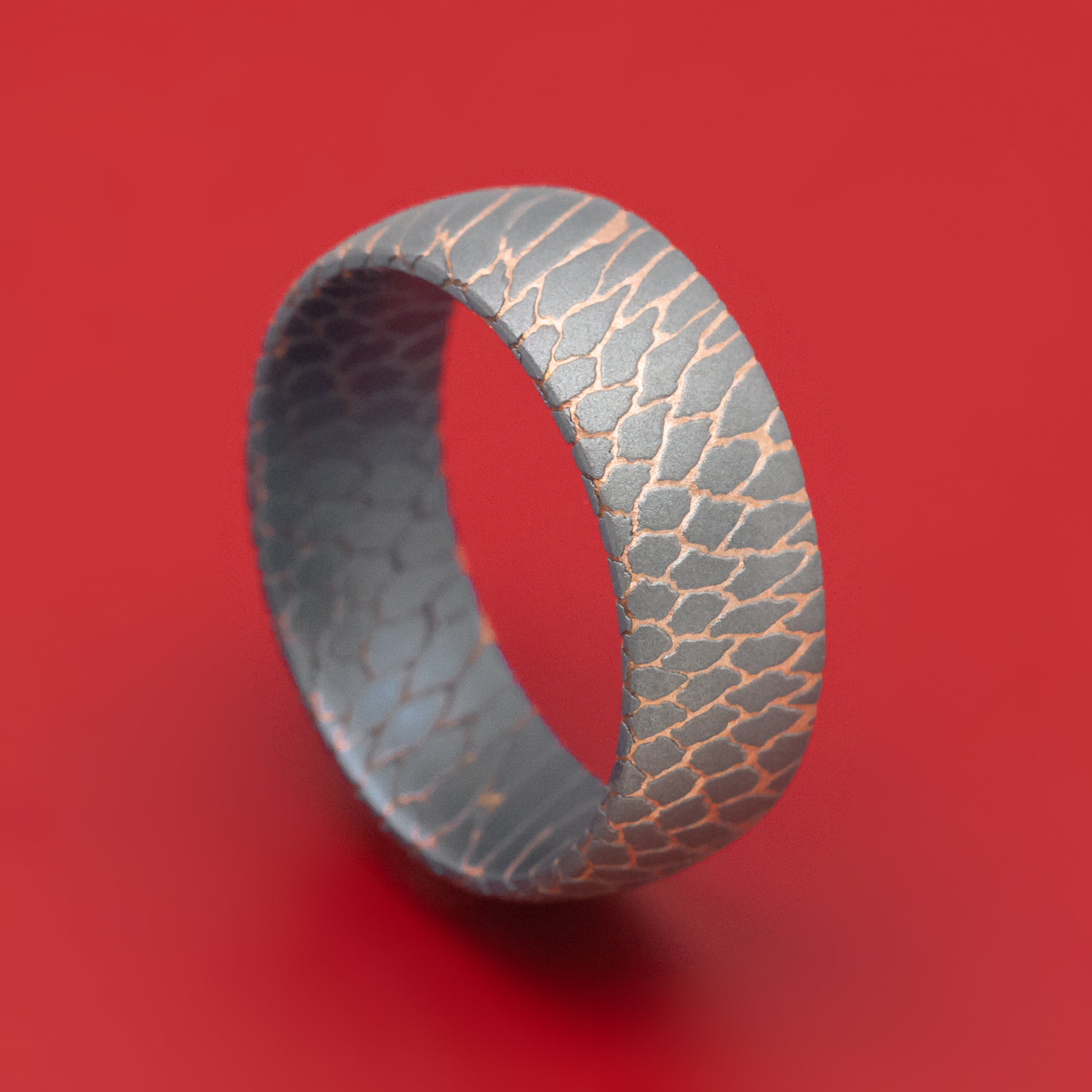 Buy RARE Deep Etch Tilted Superconductor Ring/ Mens Wedding Ring/anniversary  Gift/ Gift for Him / Gift for Her/ Online in India - Etsy