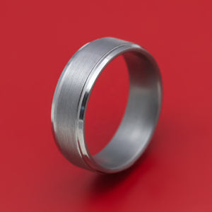 Tantalum Band Custom Made Ring