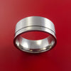 Cobalt Chrome Two-Tone Band Custom Made Ring