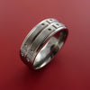 Titanium Unique Wedding Band Rings Made to Any Sizing 4-22