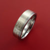 Titanium and Silver and Mokume Ring Custom Made to Any Size 3 to 22