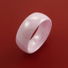 Pink Ceramic Ring Durable Custom Made Ring