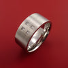 Cobalt Chrome Ring with Four Brilliant Princess Cut Diamonds