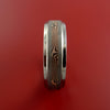 Cobalt Chrome and 14K ROSE Gold Mokume Shakudo Ring Custom Made to Any Size 3 to 22