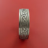 Titanium Celtic Band Narrow Infinity Symbolic Wedding Ring Custom Made