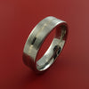 Platinum and Titanium Ring Custom Made Band Any Finish and Sizing from 3-22