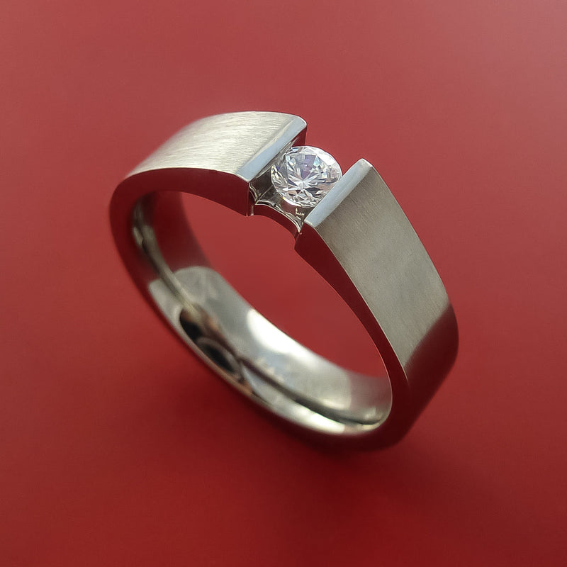 Men's Tension Set Canary Yellow Diamond Ring | 2.80 Ctw VS1 GIA –  Kingofjewelry.com