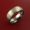 Titanium Ring with Mokume Gane Inlay Custom Made Band