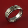 Titanium and 14K GOLD Mokume Ring Custom Made to Any Size 3 to 22