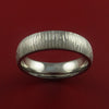 Titanium Ring Tiger Textured Band Custom Made to Any Sizing and Finish 3-22