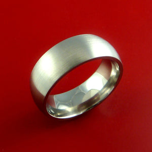 Cobalt Chrome Ring Custom Made Band